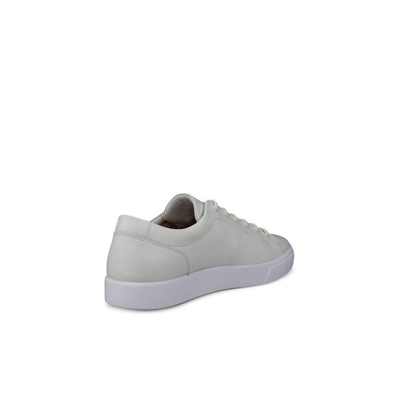 ECCO MEN\'S 46 SOFT 7 TRIPLE WHITE LEATHER SNEAKER NIB 47036401007 main image 7